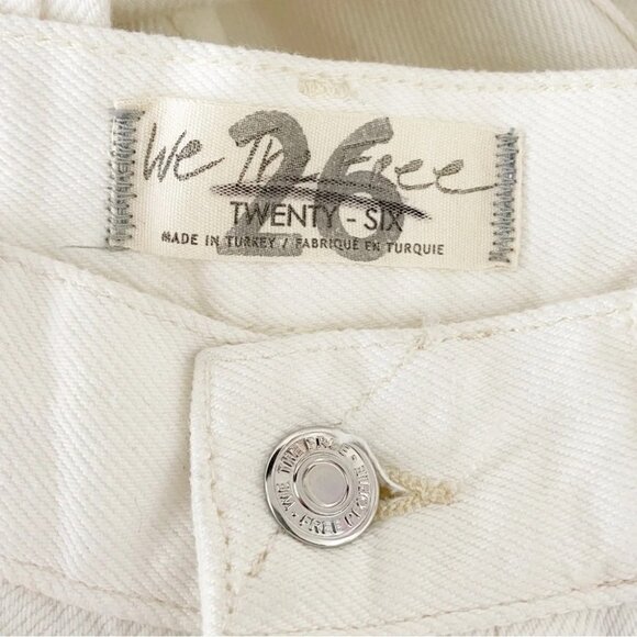 New Free People The Lasso Jean in White Lightening size 26 - Picture 9 of 10
